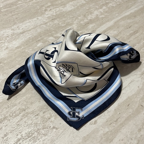 ESCADA SPORT 17X17 silk scarf - Picture 2 of 6